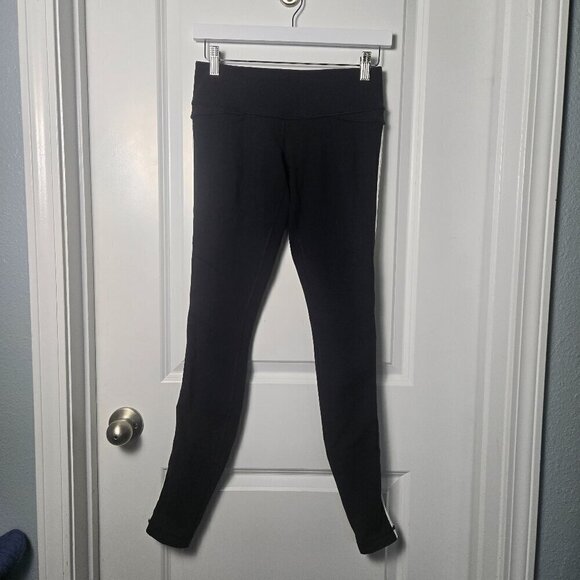 RARE Lululemon Second Chance Pant *Full-On Luon 31" - 6 Black - Picture 1 of 6